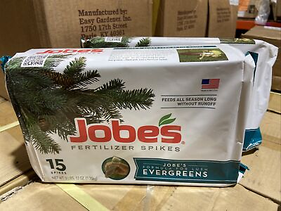 #ad 2 Pack Jobe#x27;s 01661 All Season 13 3 4 Evergreen Tree Fertilizer Spikes 15 Pack $42.99
