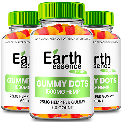 #ad #ad Earth Essence Gummy Dots Official Formula 3 Pack $79.99