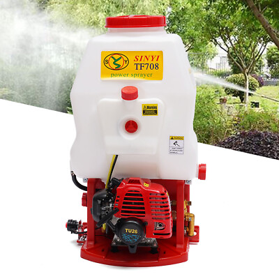 #ad Petrol Garden Weed Sprayer Multifunction Backpack Fertilizing Watering Farm 20L $137.05