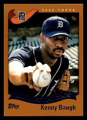 #ad 2002 Topps Kenny Baugh Detroit Tigers #330 Centered Mint $7.00
