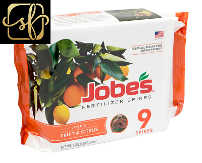 #ad 01312 Fertilizer Spikes Fruit and Citrus 9 Count Slow Release Apple Orange $31.95