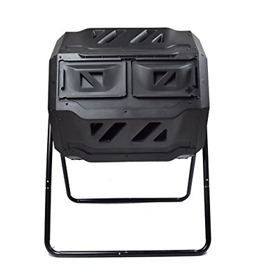 #ad 80699 Compost Bin Tumbler for Garden and Outdoor 42 Gallon Capacity with 2 C... $110.60