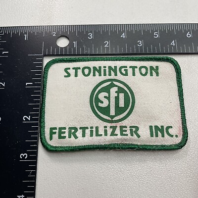 #ad Vtg SFI STONINGTON FERTILIZER INC. Farmer Patch 32D4 $6.99