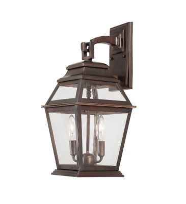#ad 9282 171 by Minka Lavery CROSSROADS POINT 2 LIGHT OUTDOOR WALL MOUNT $179.99