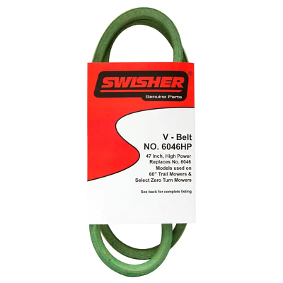 Swisher Replacement 47 In. Engine to Deck Belt for Pull Behind Trail Mowers $38.59