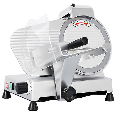 Commercial 10#x27;#x27; Stainless Steel Electric Meat Slicer Blade Bread Cutter Kitchen $269.58