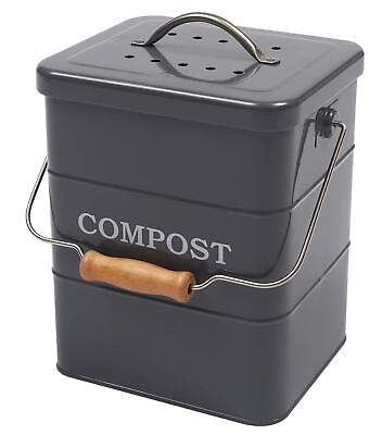 #ad #ad Stainless Steel Compost Bin for Kitchen Countertop1 Gallon Includes Charcoa... $30.79