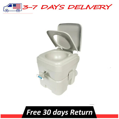 #ad #ad Camco 41541 Portable Toilet 5.3 Gallon for RV Camping Boating and Outdoor $120.45