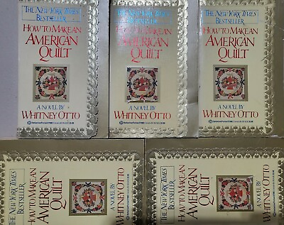 Lot of 5 COPIES Whitney Otto How Make An American Quilt Guided Reading $12.99