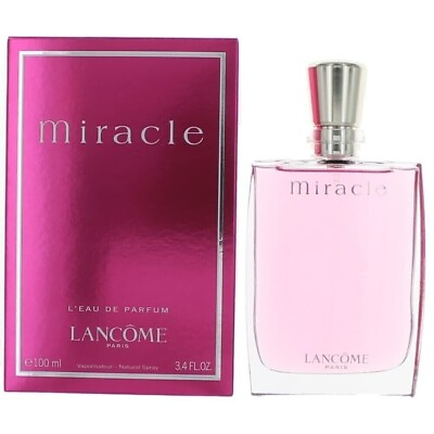 #ad Miracle Perfume by Lancome L#x27;eau de Parfum Spray 3.4 oz. 100 ml $32.99