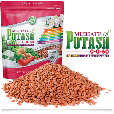 #ad Muriate of Potash 0 0 60 Fertilizer Made in USA MOP Potassium Plant Food for P $24.38