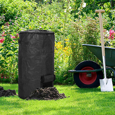 #ad Compost Bag Reusable Yard Waste Bag 34 Gallon Composting Sack Garden Waste Bag $17.25