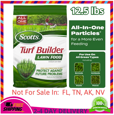#ad Scotts Turf Builder Lawn Fertilizer 5000 sq. ft. 12.5 lbs. NEW $19.17