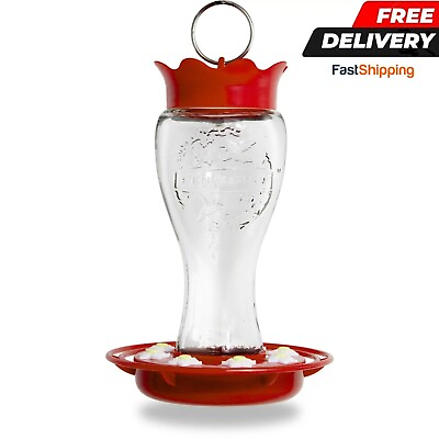 #ad #ad Pennington Glass Hummingbird Feeder 16 Oz Nectar Capacity $12.50