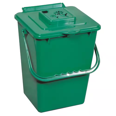 #ad ECO 2.4 gal. Kitchen Compost Collector Organic Waste Recycling Container Bin New $29.90