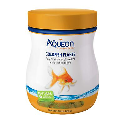 #ad Aqueon Goldfish Flakes 1.02 Ounces $9.19