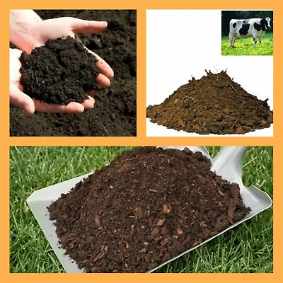 Dried Cow Dung Manure Organic Compost Fertilizer Natural Dried Soil Conditioner $4.78