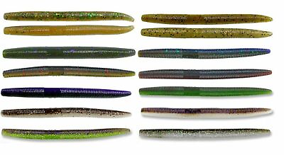 Gary Yamamoto Senko Soft Plastic Worm Stick Bait Bass Fishing Lure 5 inch 10pk $12.18
