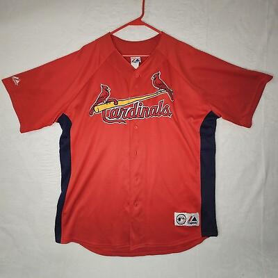#ad St. Louis Cardinals #5 Albert Pujols Red Logo Baseball Stitched Jersey MLB $29.99