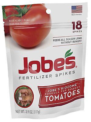 #ad Jobe#x27;s 06005 18 Pack 6 18 6 Tomato Spikes Food Fertilizer Quantity 6 $48.81