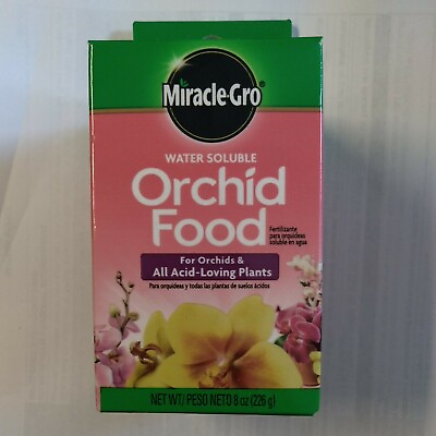 #ad #ad Miracle Gro Orchid Food 8oz. A1 $10.20