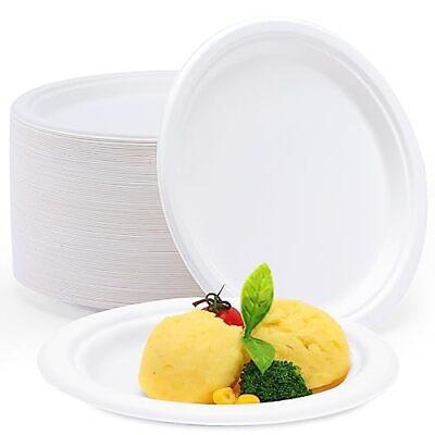 #ad #ad Heavy Duty Paper Plates 125 Pack 6 Inch Compostable Plates Paper Plates Sm... $23.88