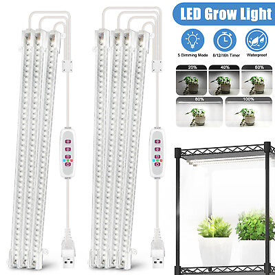#ad Full Spectrum LED Plant Grow Light Strip Growing Sun Lamp for Indoor Hydroponics $15.98