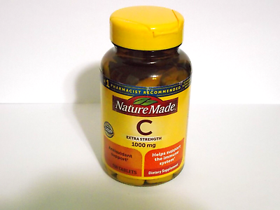 #ad #ad Nature Made Vitamin C Extra Strength 1000 mg 100 Tablets EXP 12 2026 $13.95