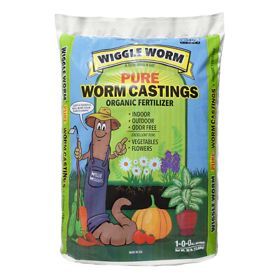 #ad #ad Wiggle Worm Worm Castings Organic Fertilizer Soil Builder 30 lbs $28.50
