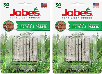 #ad #ad Fern amp; Palm Indoor Fertilizer Food Spikes 2 Packs of 30 Pack 5101 $19.12