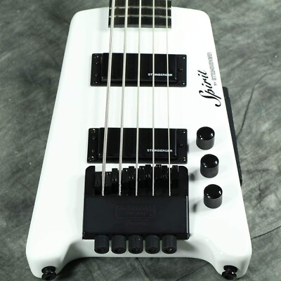 STEINBERGER Spirit Collection XT 25 Standard Bass White 5 Strings with Gig Bag $402.07