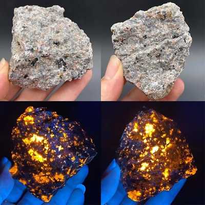 #ad Natural Raw Rough Yooperlite Tumble Fire Rocks Chakra Reiki Mineral Specimens $7.95