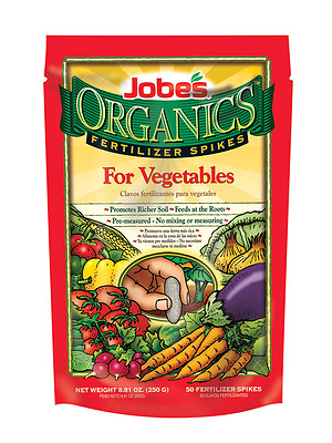 #ad #ad Jobe#x27;s Organics Vegetable amp; Tomato Fertilizer Spikes 50 Spikes $11.99