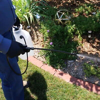 #ad 2 gallon Lawn Garden Tank Sprayer W Anti Clog Filter for Fertilizers Herbicides $23.99