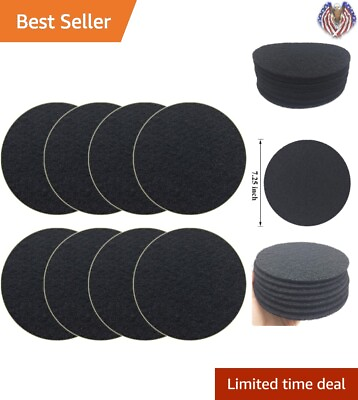 #ad Odor Absorbing Kitchen Compost Bin Charcoal Filter Replacements Set of 8 $27.97