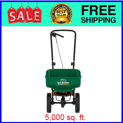 #ad Scotts Turf Builder EdgeGuard Mini Broadcast Spreader for Seed 5000 sq.ft. Pro $45.40