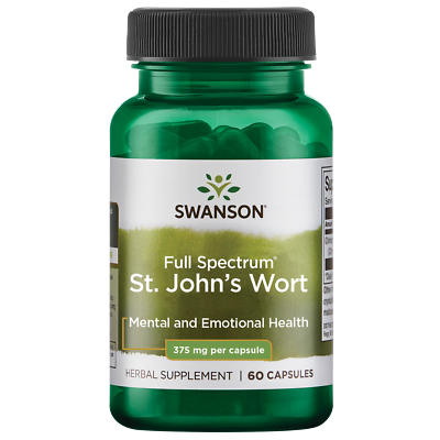 #ad Swanson St. John#x27;s Wort 375 mg 60 Capsules $6.10