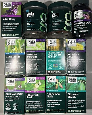 Gaia Herbs Vitamins amp; Supplements CHOOSE ITEM $17.95
