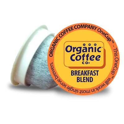 #ad The Organic Coffee Co. Compostable Coffee Pods Breakfast Blend 36 Ct K Cu... $36.85