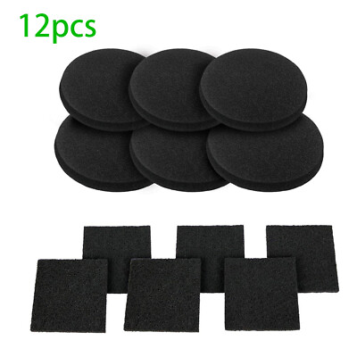 #ad #ad 1 12PCS Replacement Compost Filters Kitchen Compost Bin Charcoal Filter $7.60