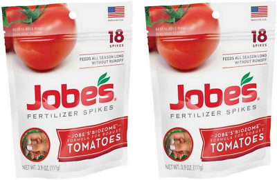 #ad Jobe’S Tomato Fertilizer Spikes 6 18 6 Time Release Fertilizer 18 Spikes per Re $14.98