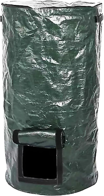 #ad #ad 34 Gallon Green Compost Bin Garden Compost Bin Bags Compost Bin Bags for Garden $30.99