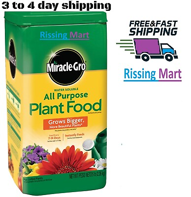 #ad #ad Miracle Gro Water Soluble All Purpose Plant Food 5 lbs. for all vegetable $11.48