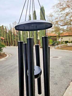 Wind Chimes Outdoor Large Decor Deep Tone Soothing Melodic Tones WindchimesNEW $29.77