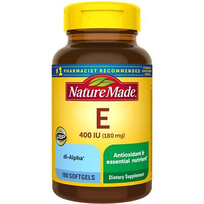 #ad #ad Nature Made Vitamin E 400 Iu 180 mcg 180 Sgels $17.71