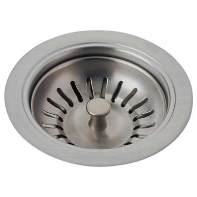 #ad #ad Delta Kitchen Sink Flange and Strainer Stainless Certified Refurbished $32.02