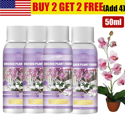 #ad Orchid Fertilizer Liquid Orchid Plant Food Growth Enhancer Fertilizer 50ml 2024 $5.99