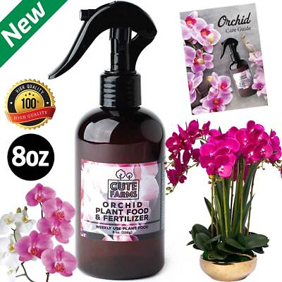 #ad #ad Orchid Plant Food Fertilizer Spray Mist Boost Growth Blooms Aerosol Orquidea 8oz $18.39