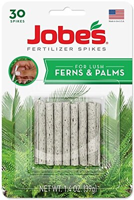 #ad Jobe’s 05101 Fertilizer Spikes For Fern amp; Palm 30 Spikes $11.44