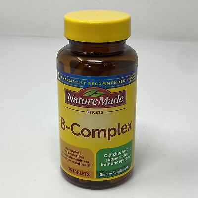 #ad Nature Made B Complex 75 Tablets Exp: 07 2025 $11.69